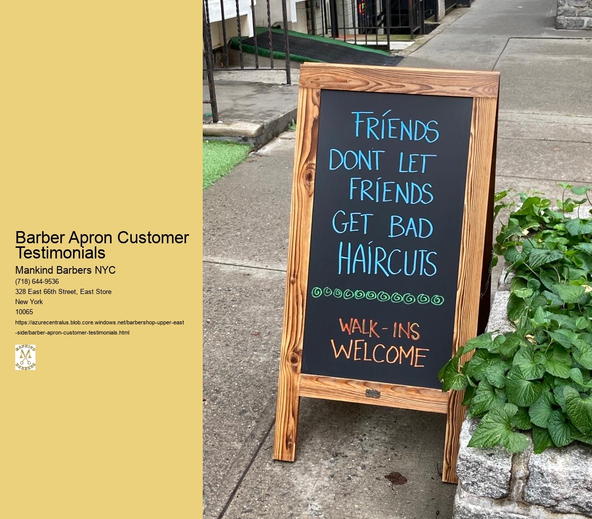 Barber Apron Customer Testimonials