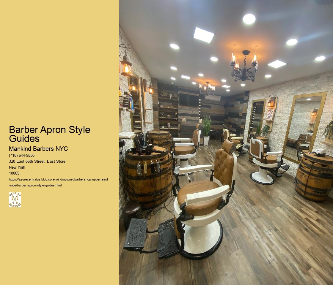 Barber Apron Style Guides