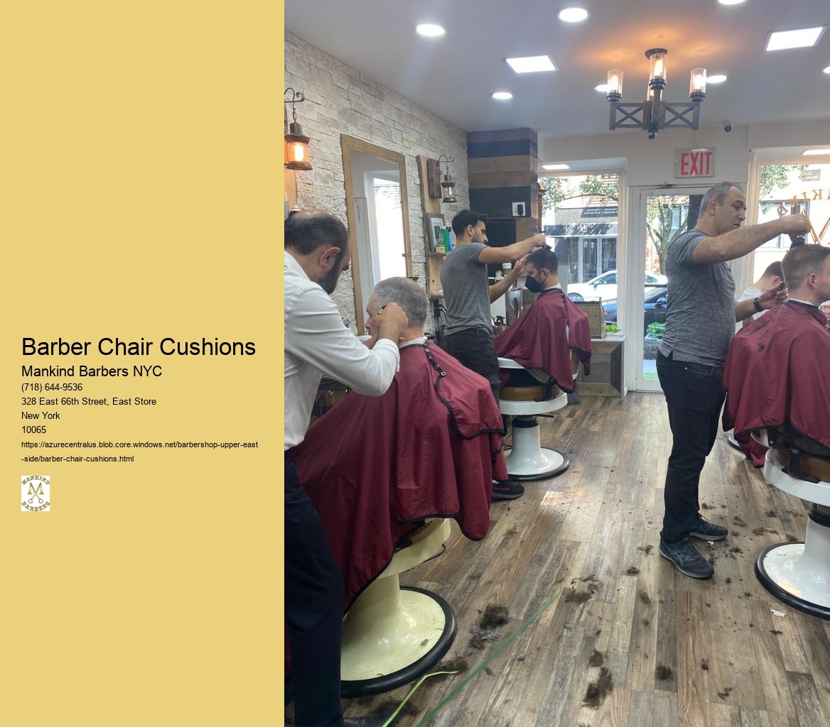 Can barber chair cushions be customized with specific colors or designs to match a salon's aesthetic?