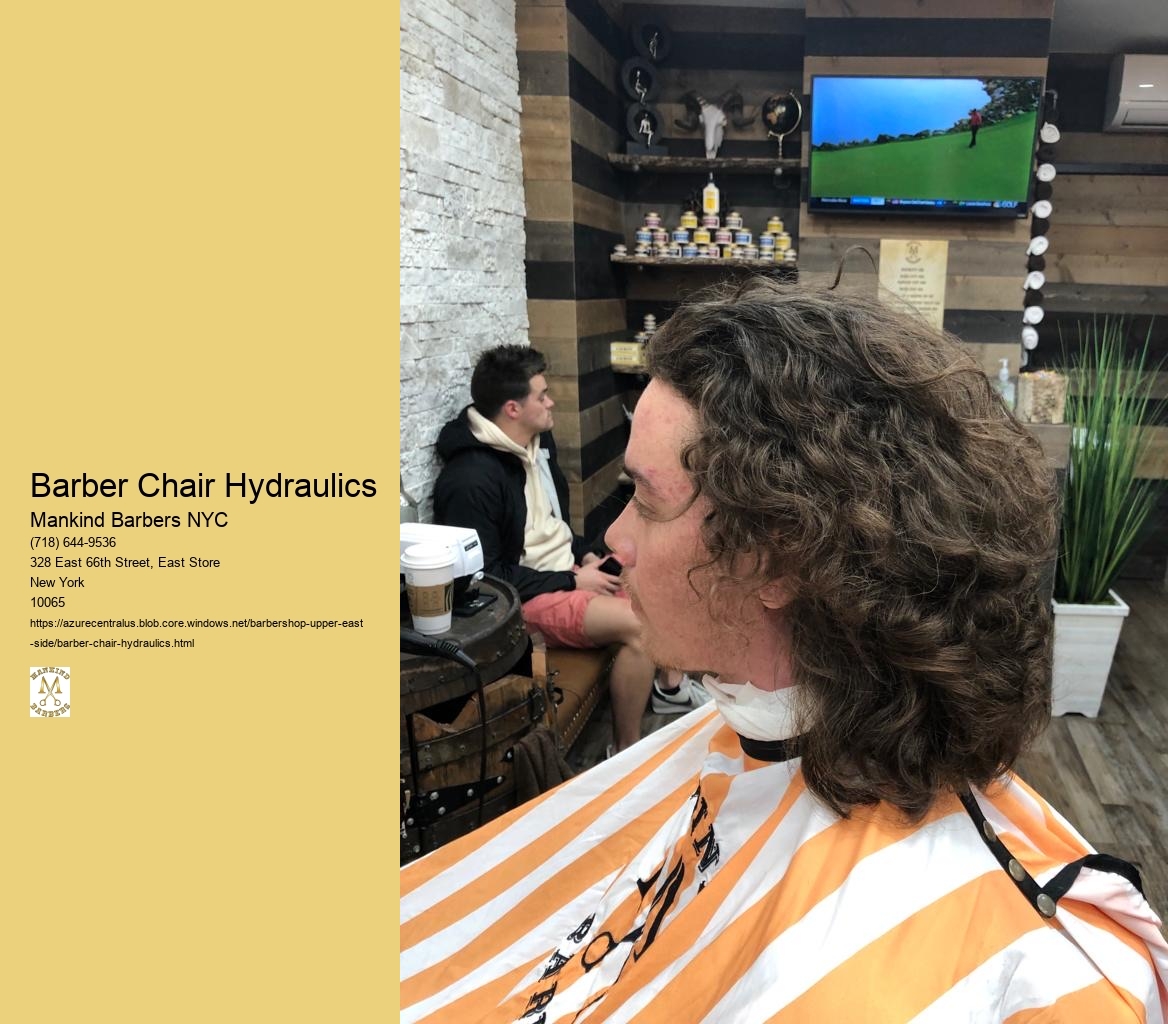 Are there specific hydraulic fluids recommended for use in barber chair hydraulics?