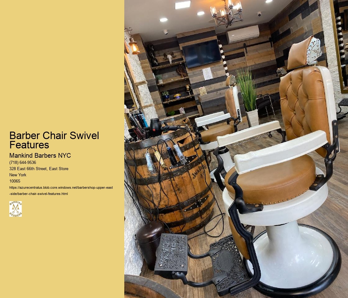 Barber Chair Swivel Features