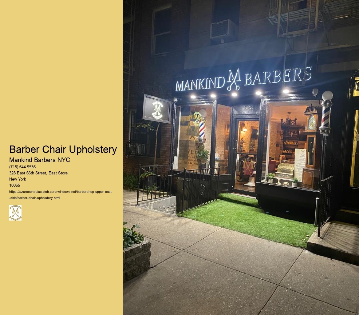 What are the key factors to consider when choosing the right upholstery for a vintage or antique barber chair to maintain its authenticity and charm?