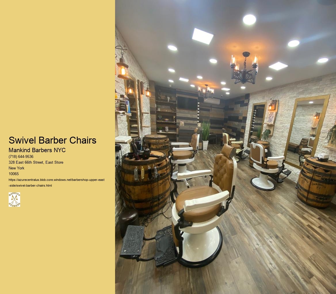 What are the benefits of having a reclining feature in a swivel barber chair, and how does it enhance the overall client experience?