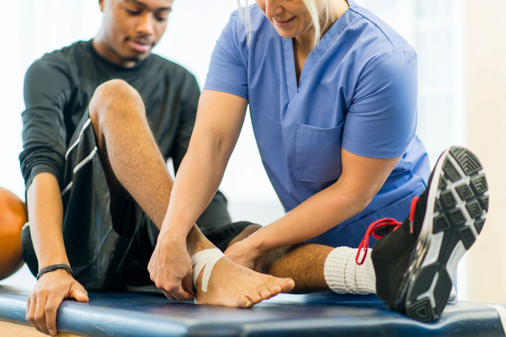 Are there any precautions or contraindications for partner-assisted stretching?