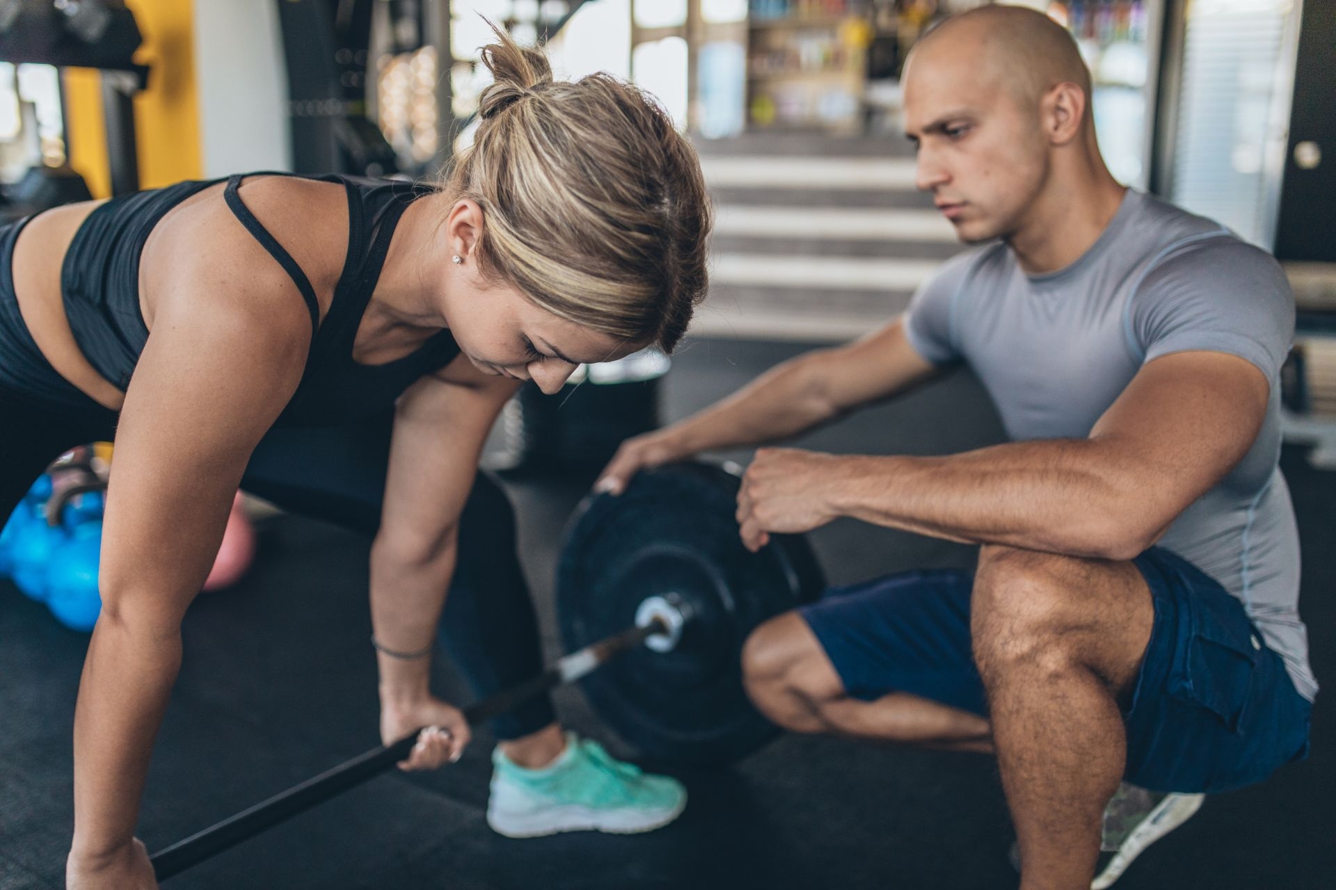 Are there any specific safety precautions to consider when performing sandbag exercises?