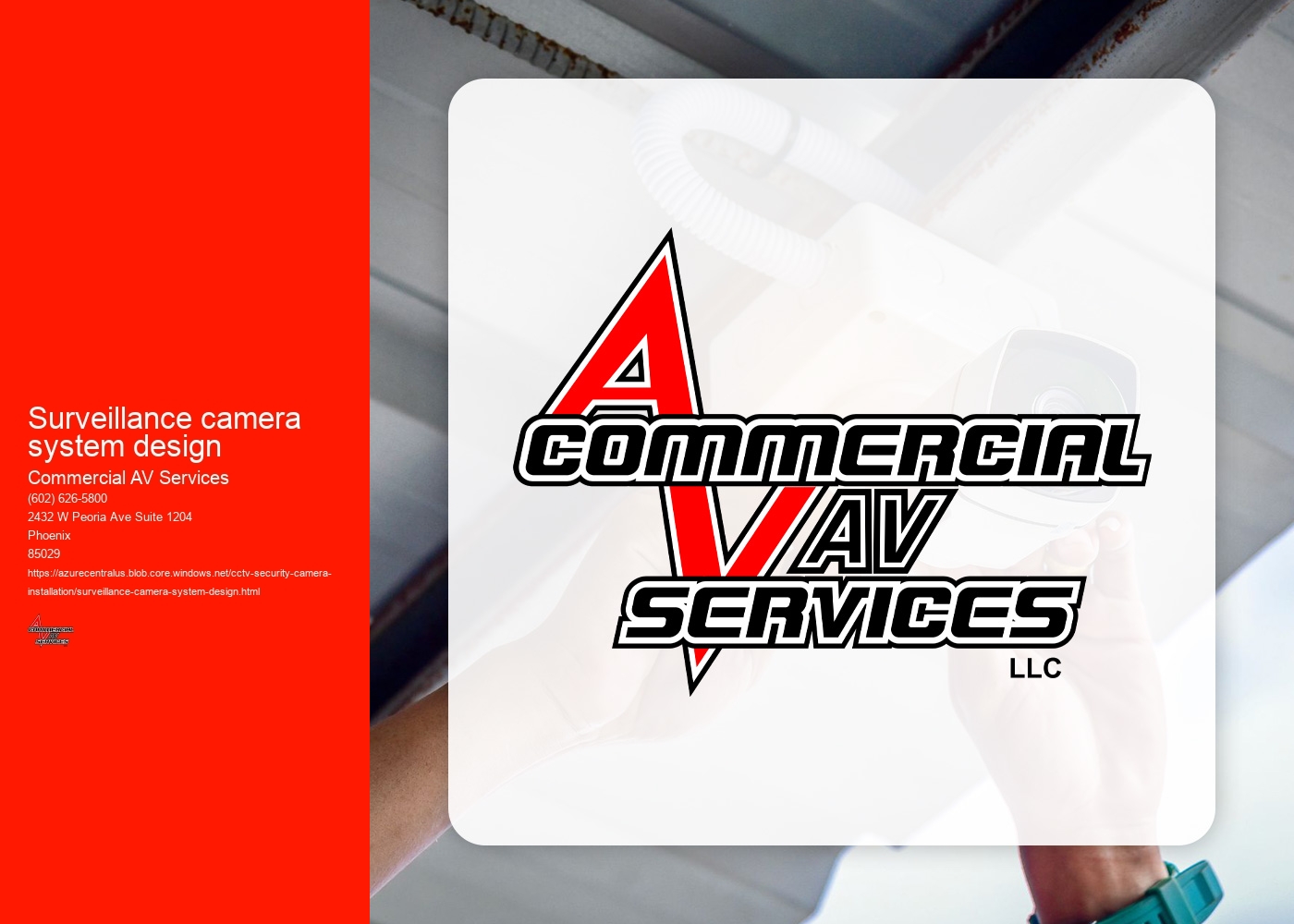 What are the best practices for integrating a surveillance camera system with access control and alarm systems in a commercial setting?