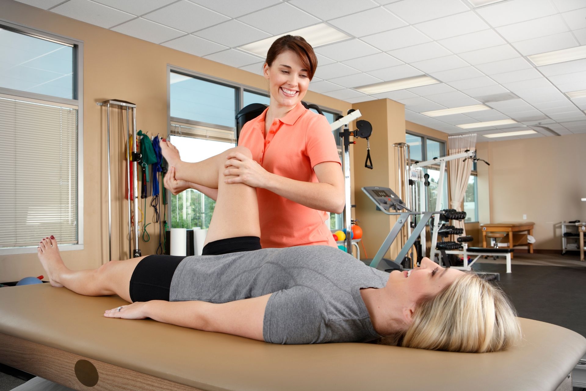 Can muscle strength testing machines be used for rehabilitation purposes?