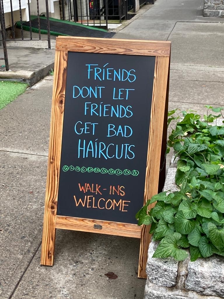 Surfer Haircut Technique