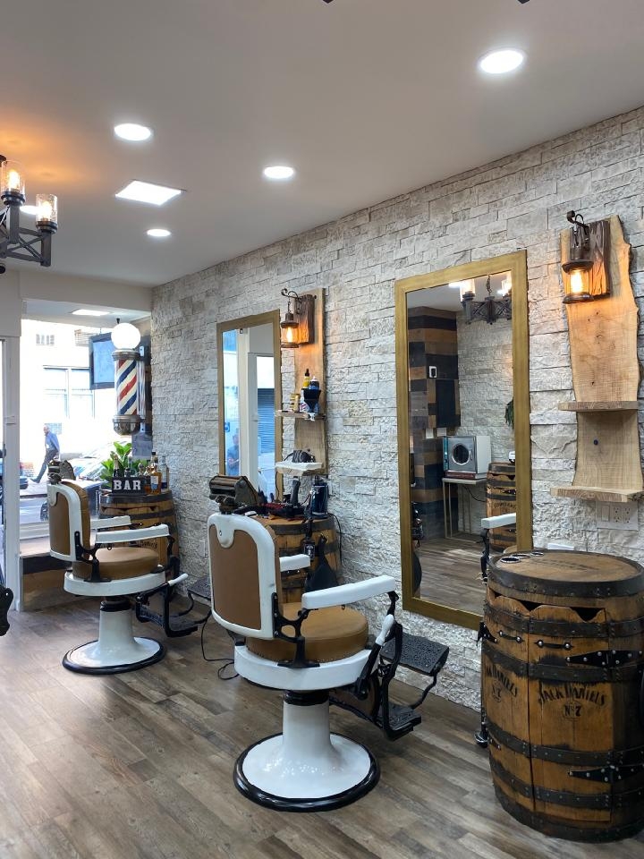 How long does a typical classic barbering service appointment last, such as a full haircut or a facial grooming session?