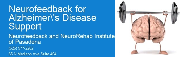 How does neurofeedback therapy integrate with other forms of therapy or support for individuals with Alzheimer's disease?