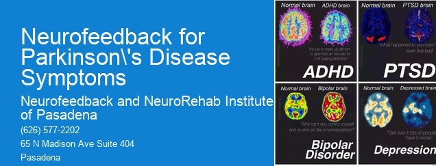 How long does it typically take to see improvements in Parkinson's disease symptoms with neurofeedback therapy?