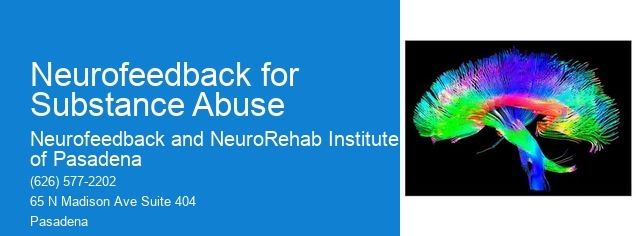 What specific brainwave patterns are targeted and modified through neurofeedback to support recovery from substance abuse?