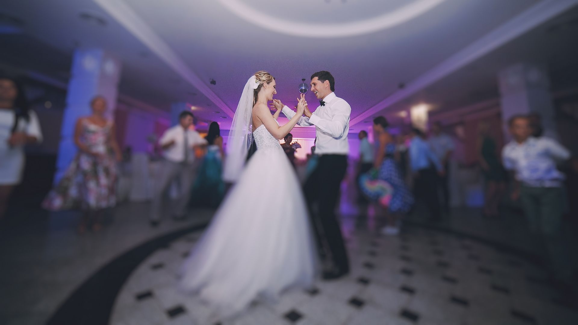 What are some creative ways to personalize a custom dance floor vinyl wrap for a special event?