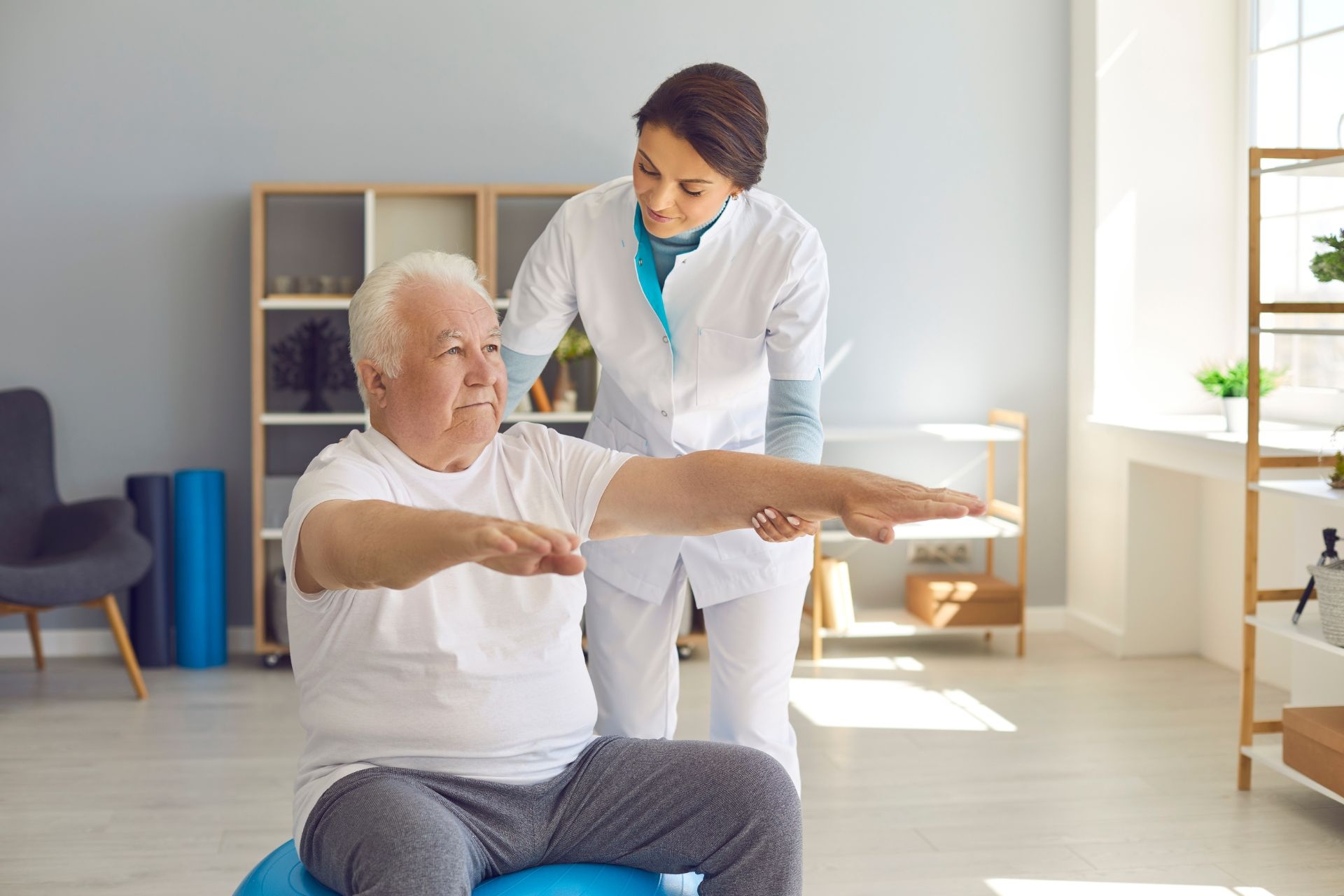 Are there any precautions or contraindications for practicing Tai Chi for rehabilitation?