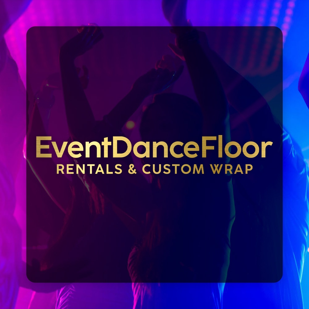 What are the benefits of using a brick pattern vinyl dance floor for dance performances?